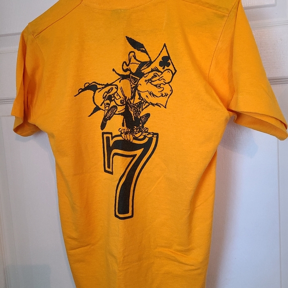 (165) US Army War College T-Shirt, Size Small Color: Yellow - Picture 4 of 6